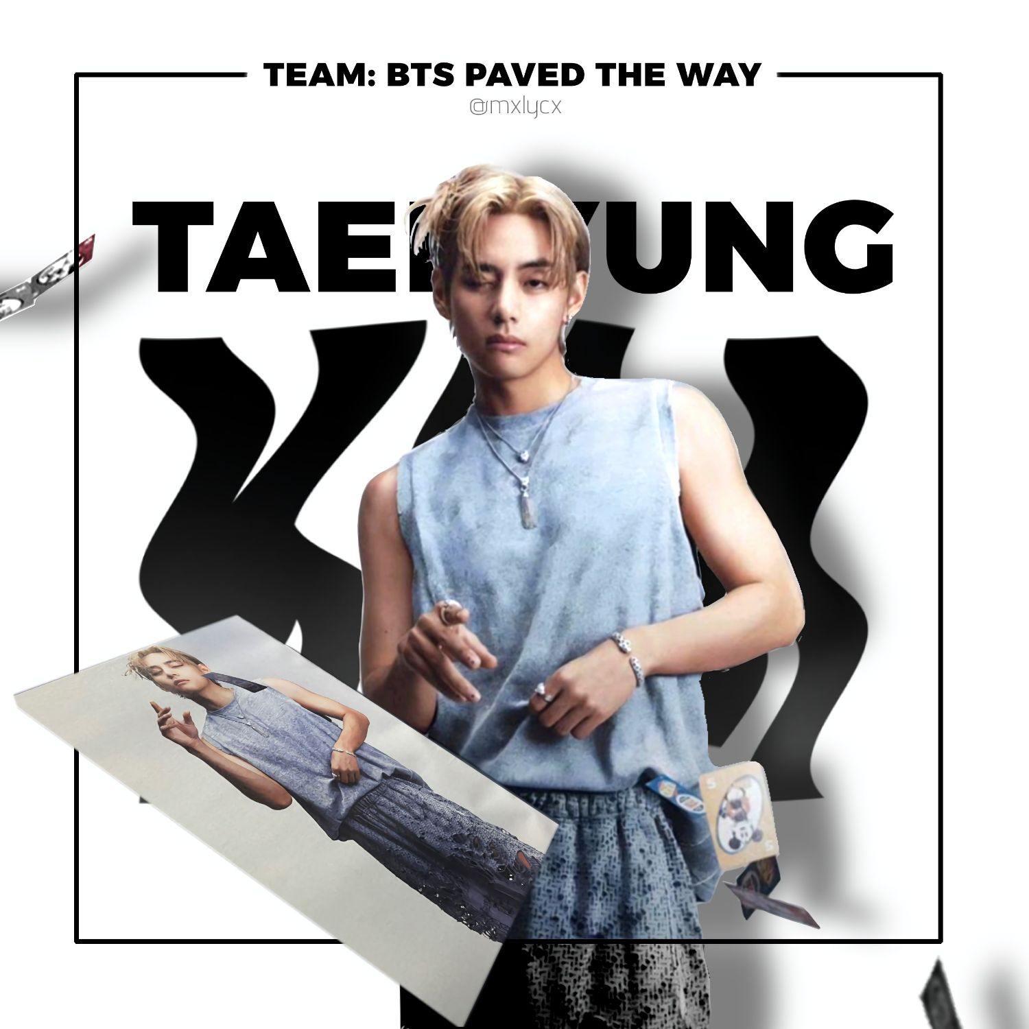Recent activity shot of V (BTS)