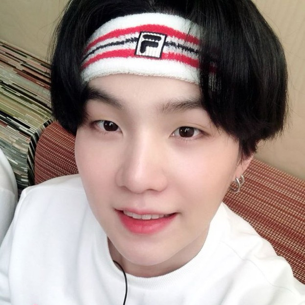 Recent activity shot of SUGA (BTS)