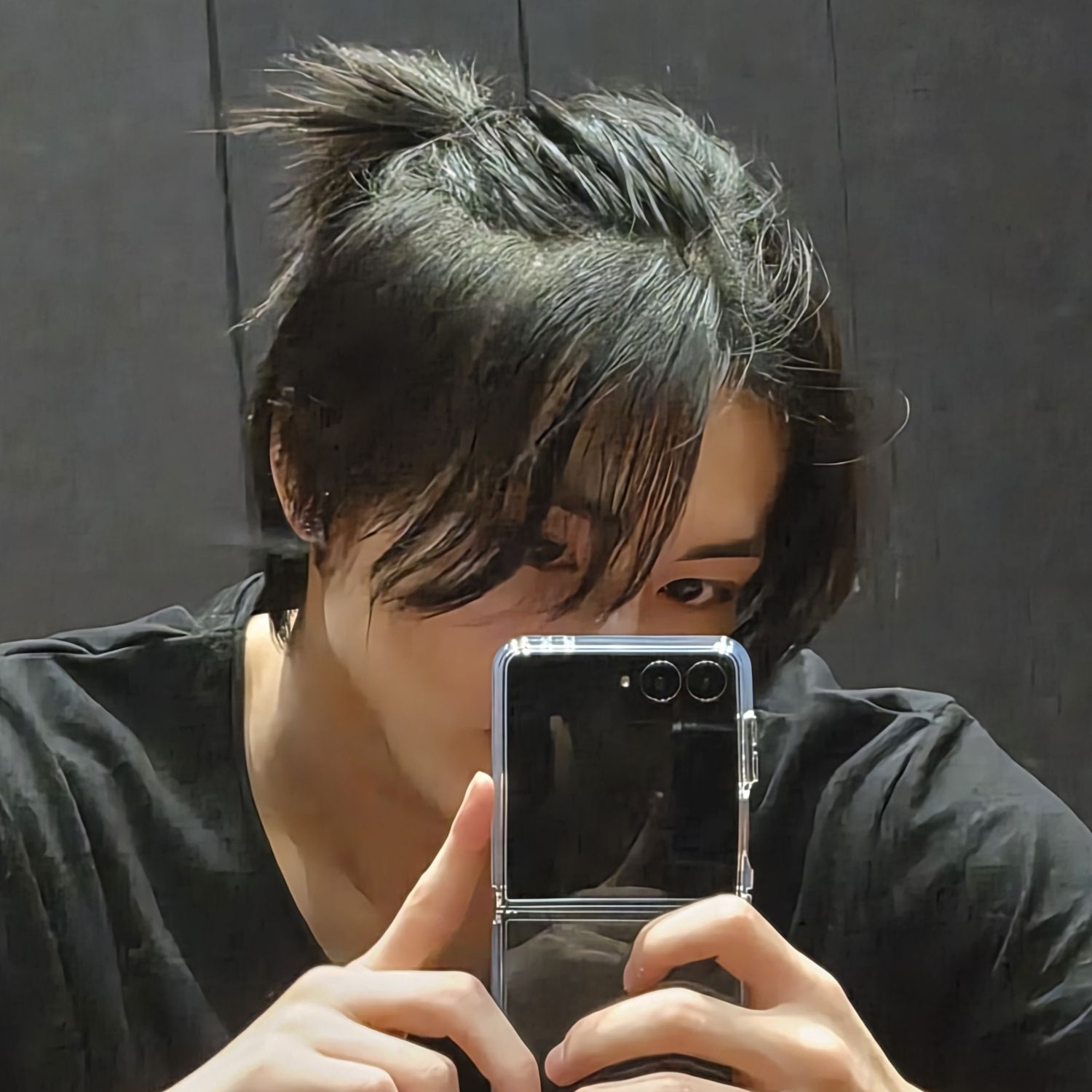 A moment captured by Jungwon (ENHYPEN)'s fan