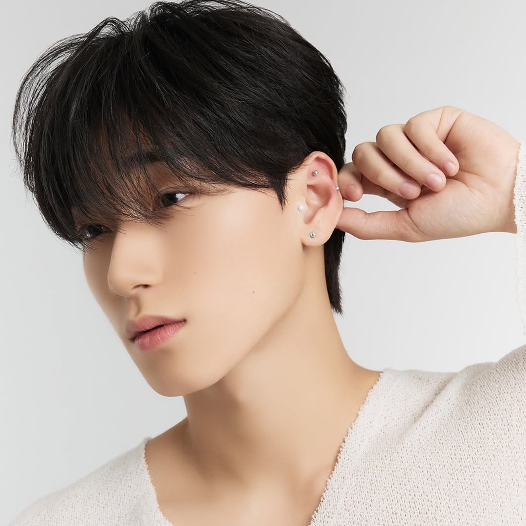 A moment captured by San (ATEEZ)'s fan