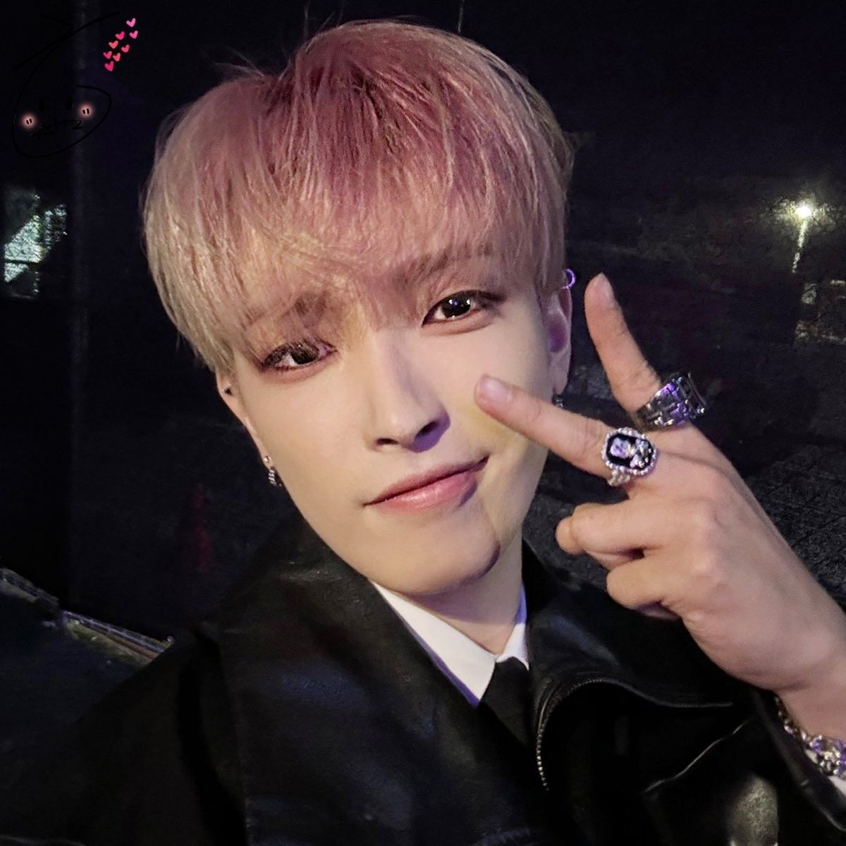A moment captured by Hongjoong (ATEEZ)'s fan