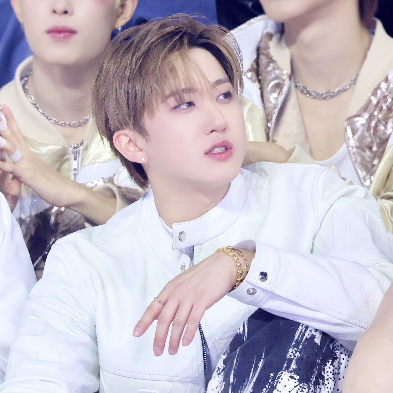 A moment captured by Changbin (Stray Kids)'s fan