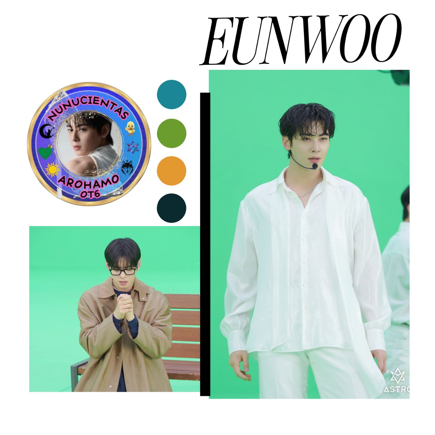 Recent activity shot of Eunwoo (ASTRO)