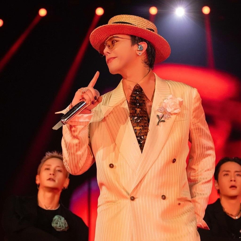 A moment captured by G-DRAGON (BIGBANG)'s fan