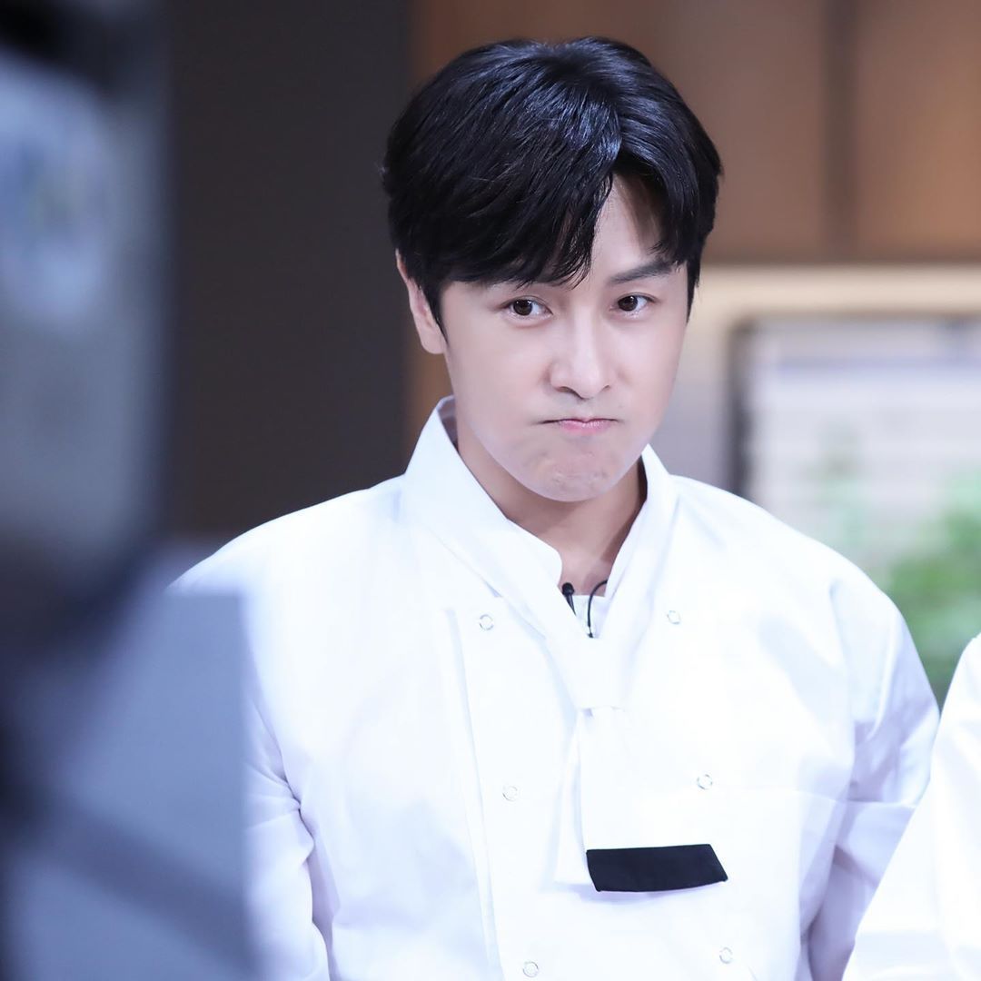 A moment captured by Kim Dongwan (SHINHWA)'s fan