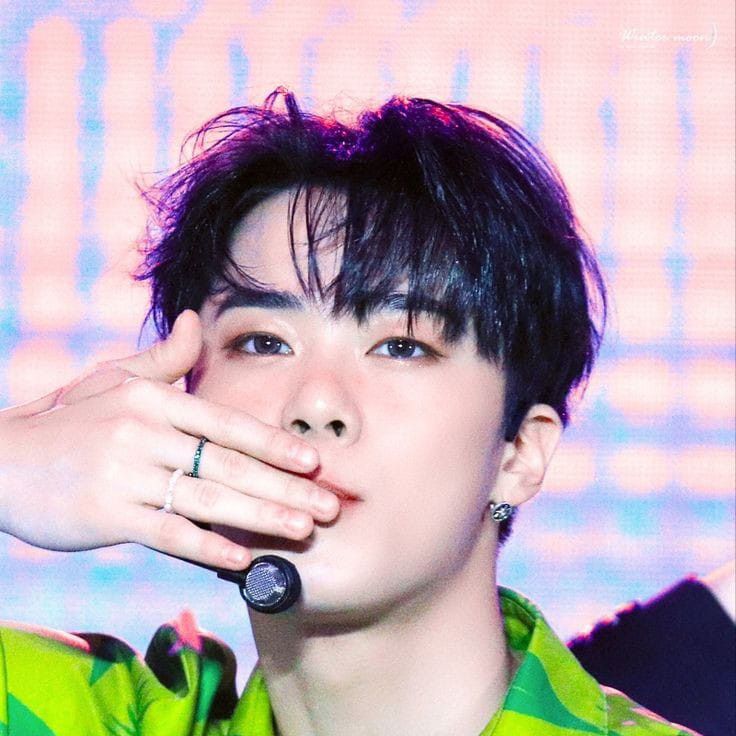 Recent activity shot of Moonbin (ASTRO)