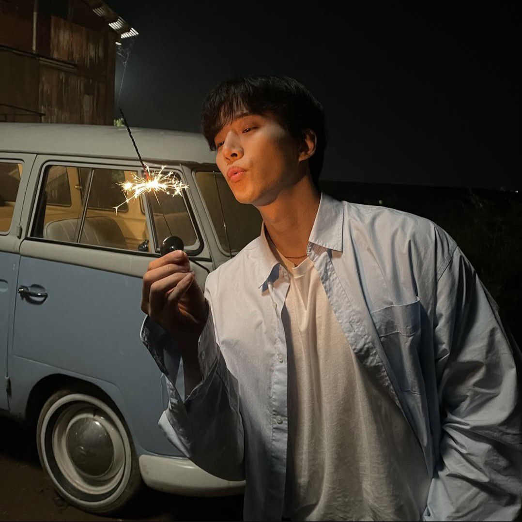 Recent activity shot of Junho (2PM)