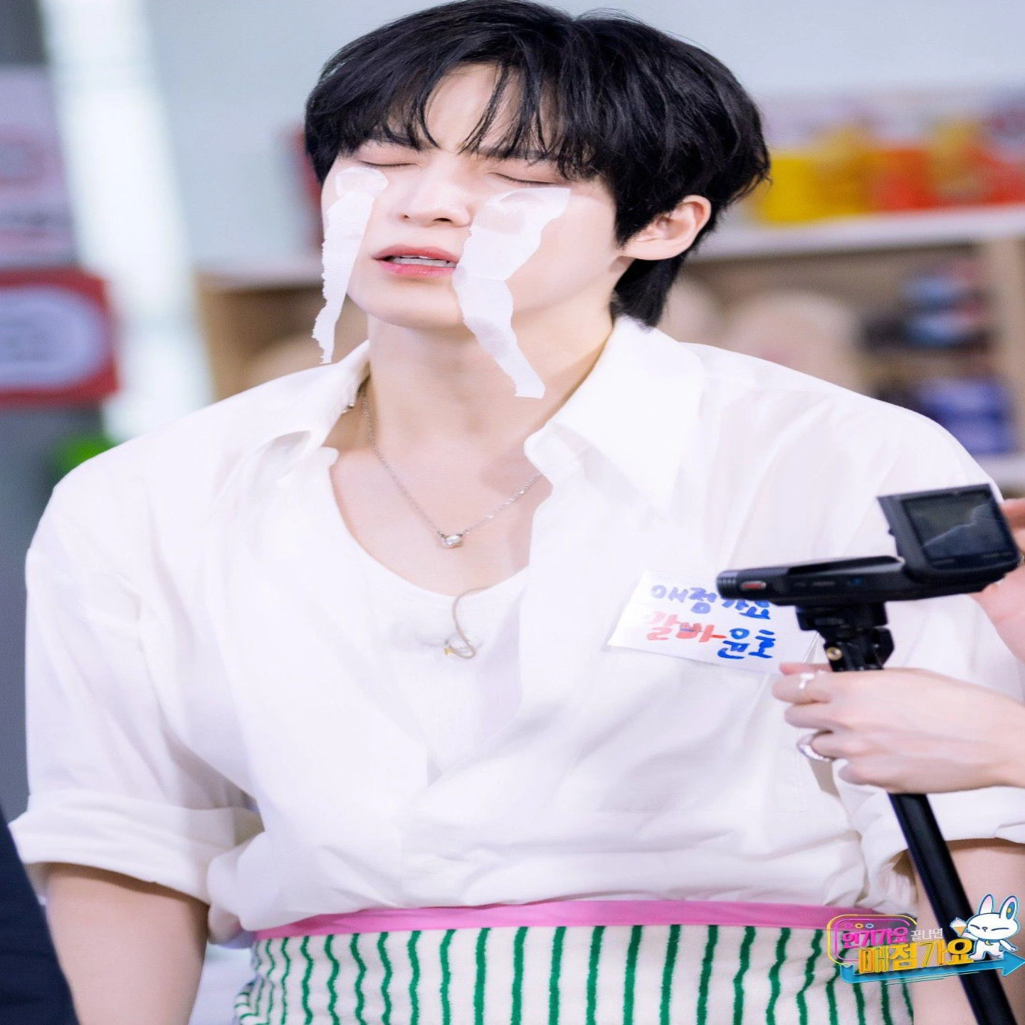 Behind-the-scenes cut of Yunho (ATEEZ)