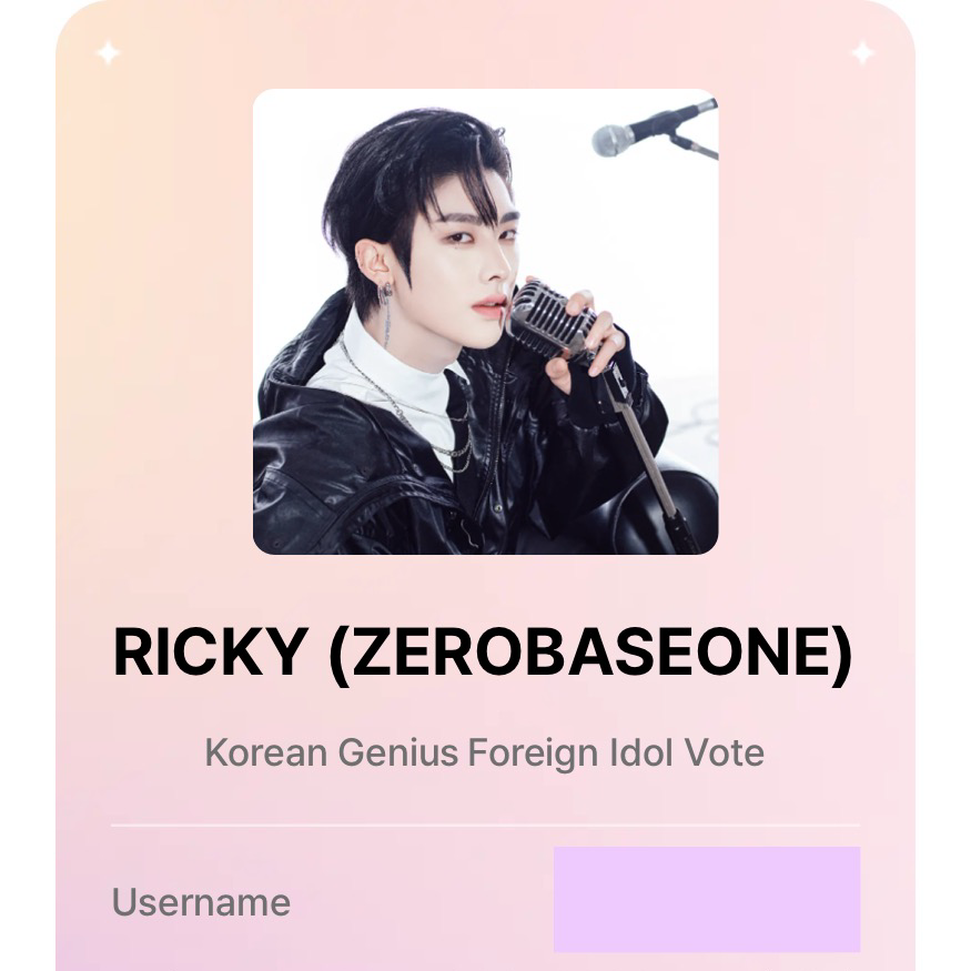 Ricky (ZEROBASEONE)的最新活动照片