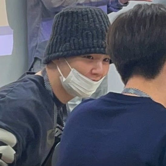Recent activity shot of SUGA (BTS)