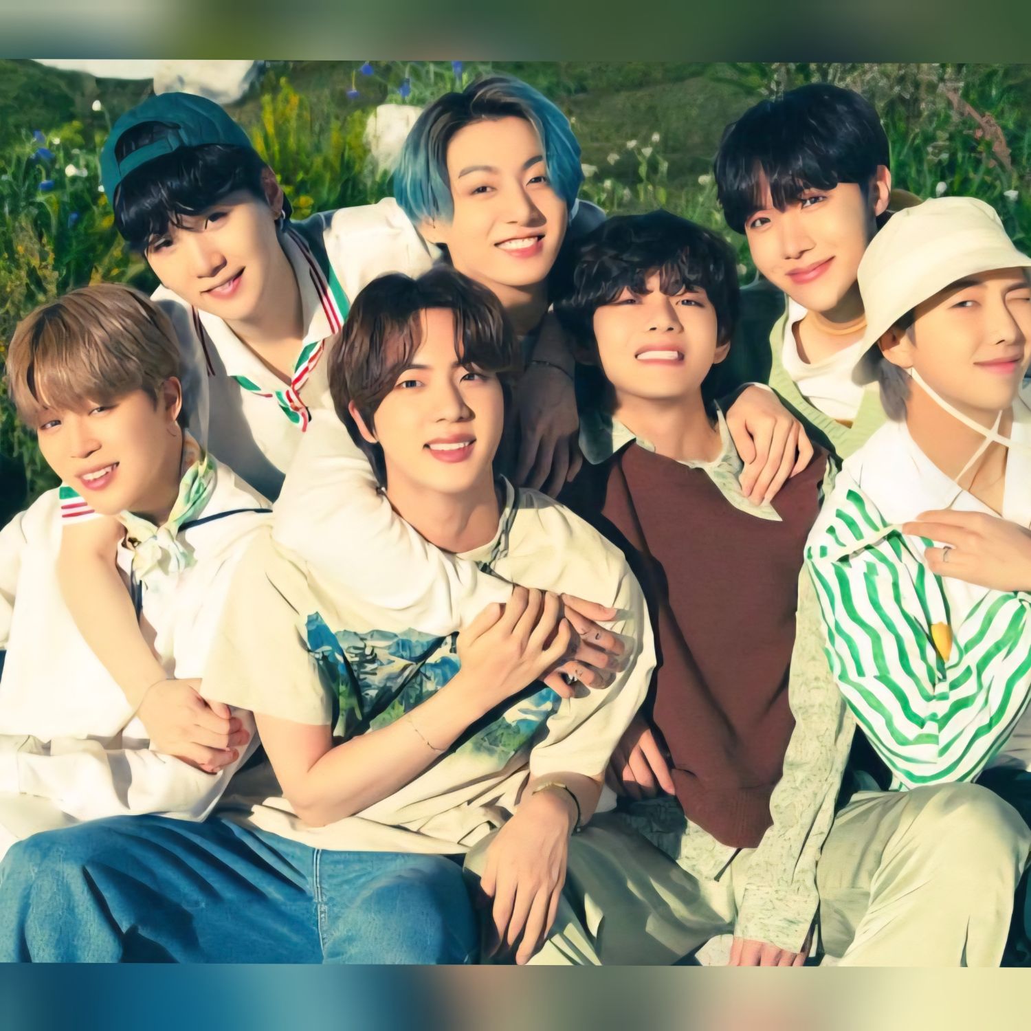 방탄소년단의 비하인드 컷