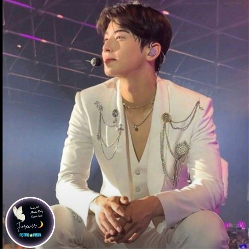 Recent activity shot of Eunwoo (ASTRO)