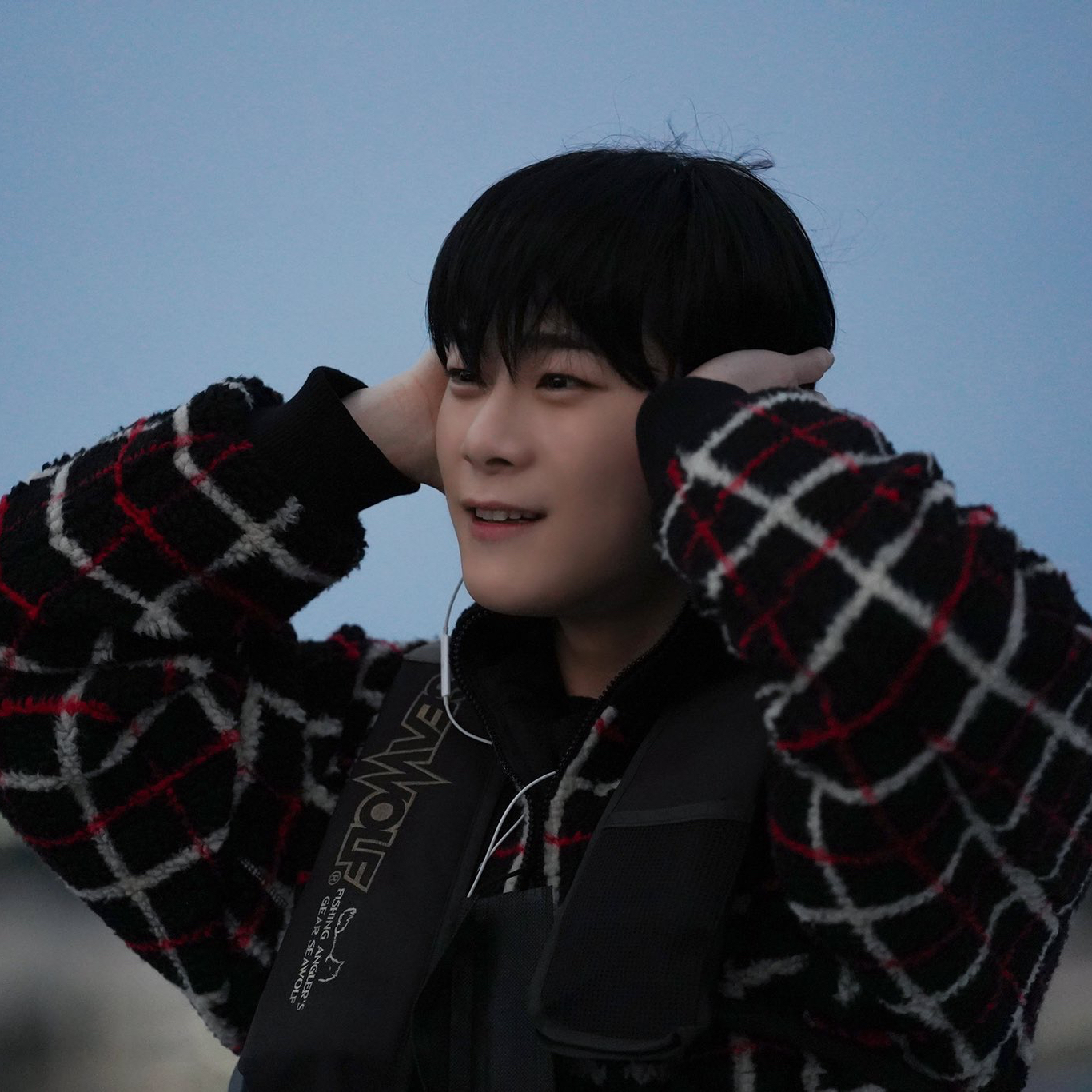 Recent activity shot of Moonbin (ASTRO)