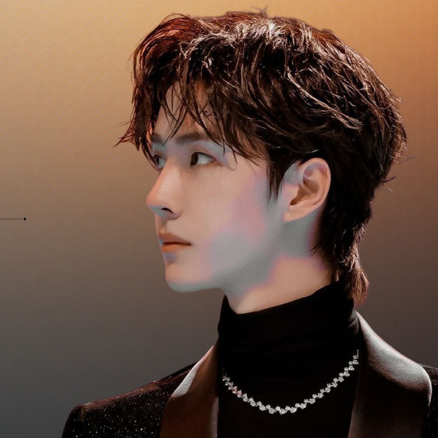 Recent activity shot of Wang Yibo