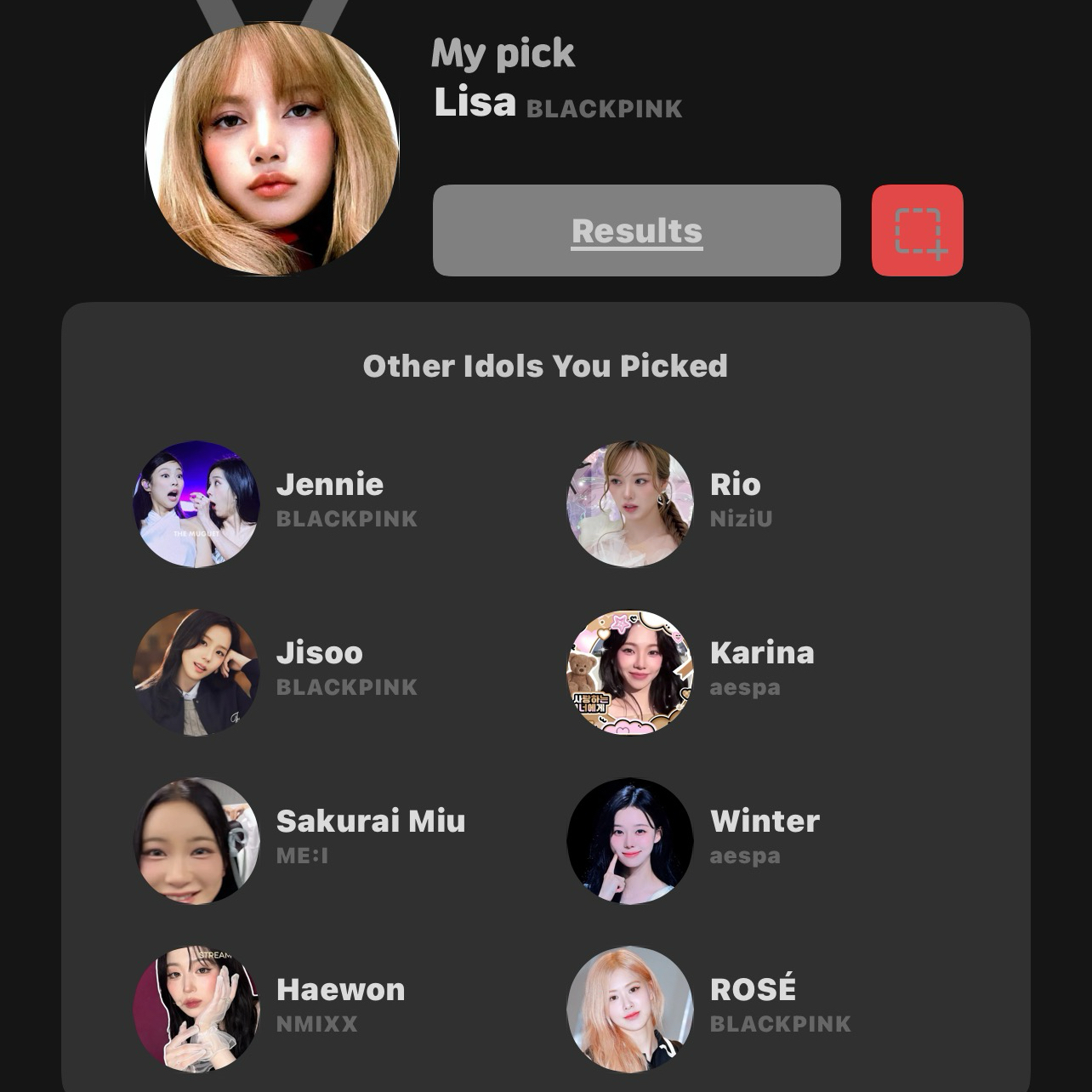 A moment captured by BLACKPINK's fan