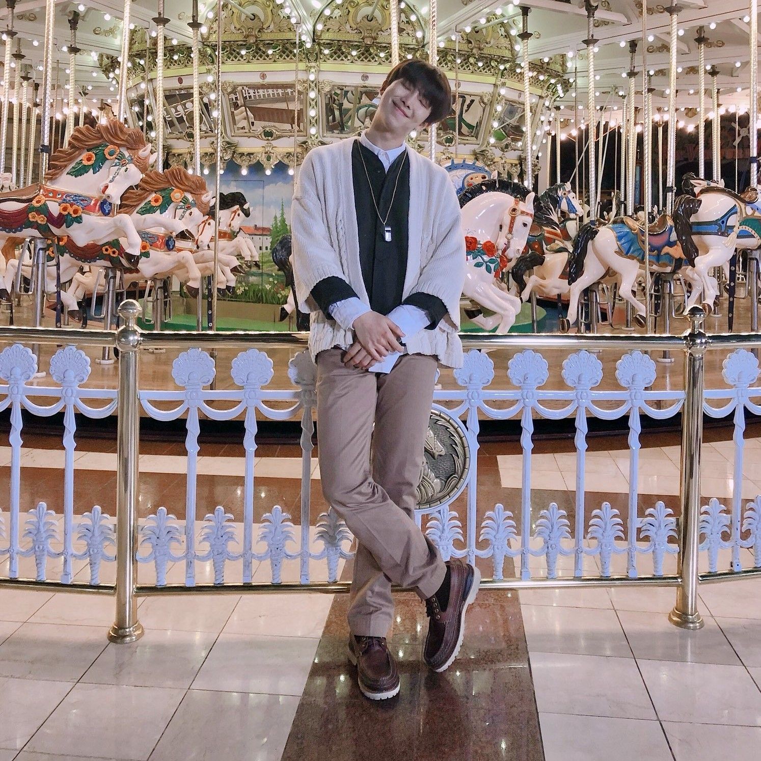 A moment captured by RM (BTS)'s fan