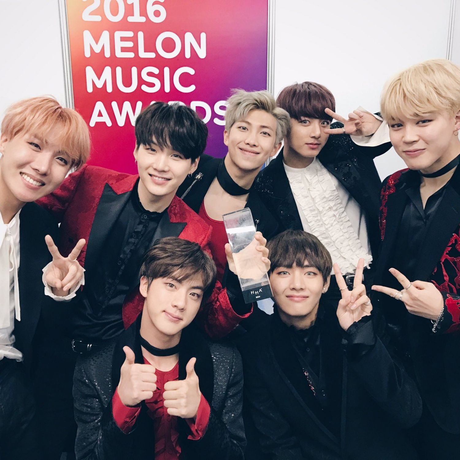 防弹少年团粉丝拍下的瞬间