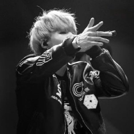 Recent activity shot of SUGA (BTS)
