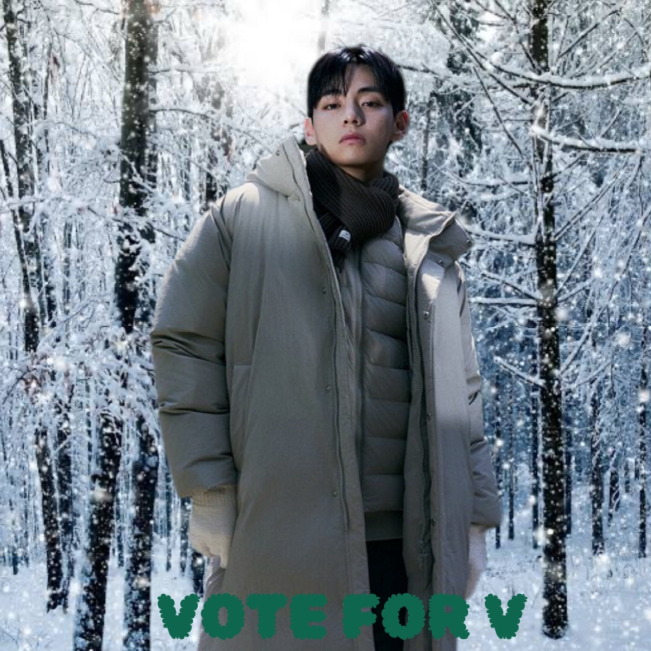 뷔 (방탄소년단)의 비하인드 컷