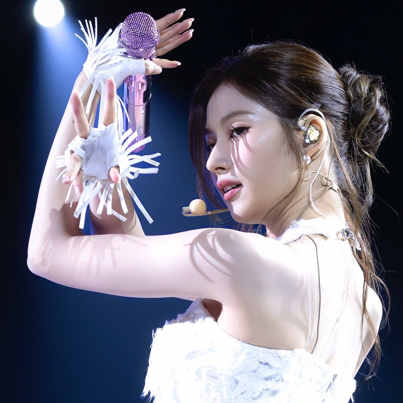 Behind-the-scenes cut of Sana (TWICE)