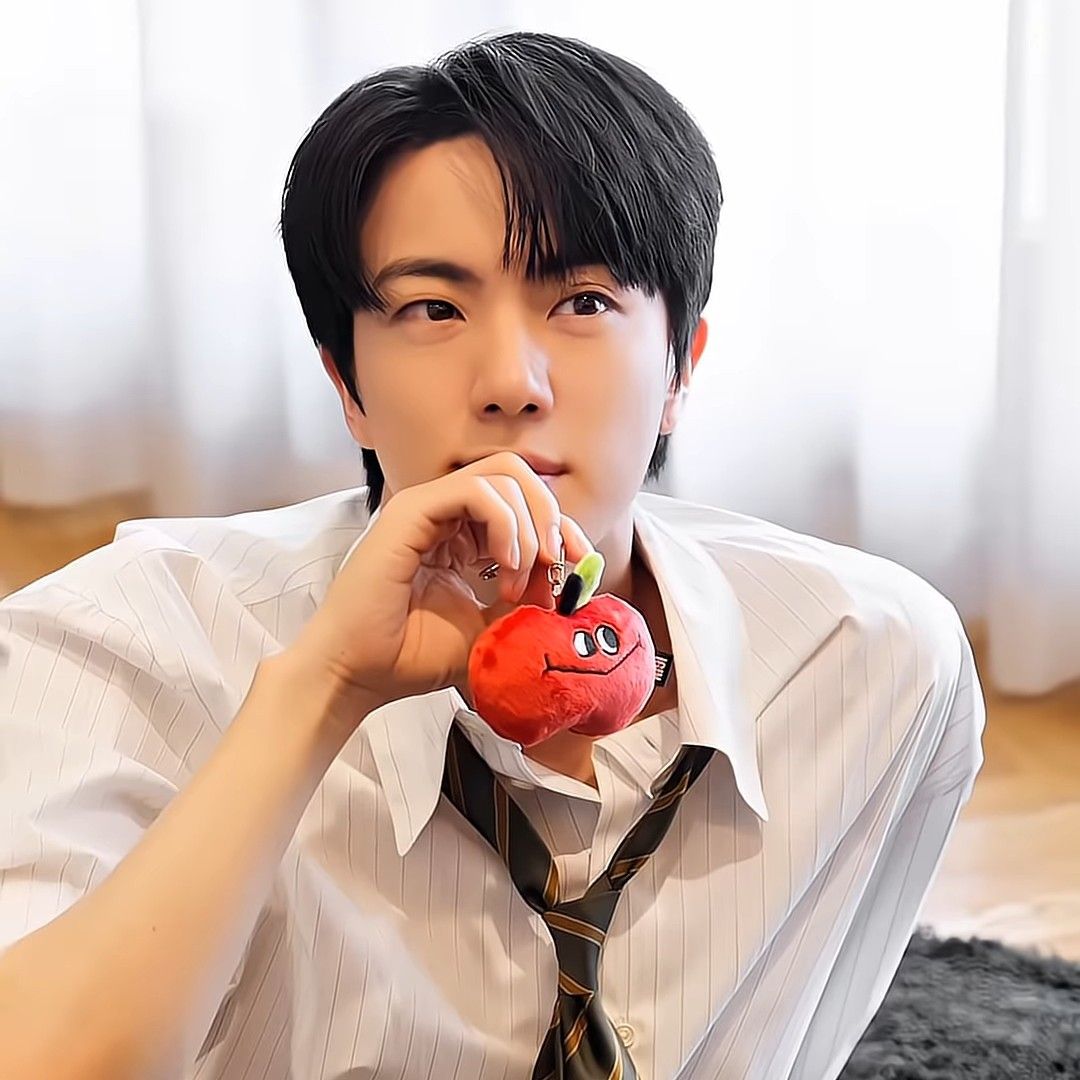 A moment captured by Jin (BTS)'s fan