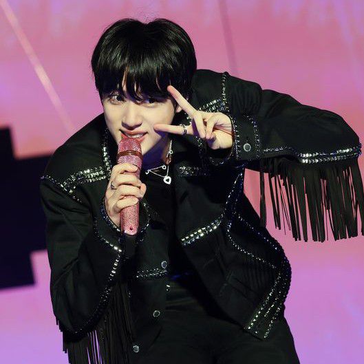 A moment captured by Jin (BTS)'s fan