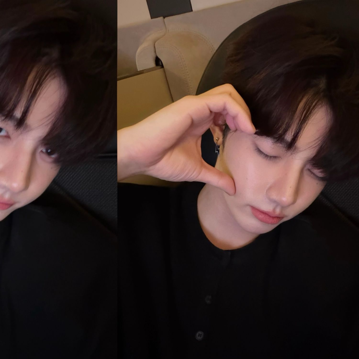 A moment captured by Zhang Hao (ZEROBASEONE)'s fan