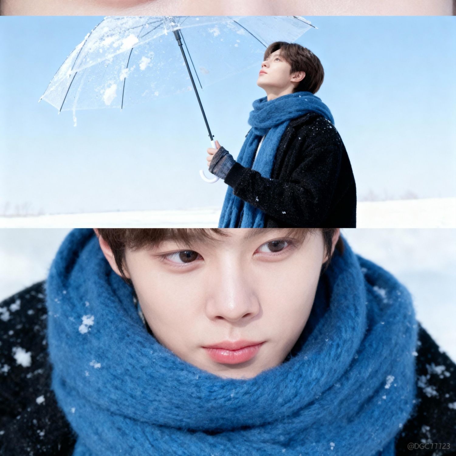 Recent activity shot of Kim Wooseok