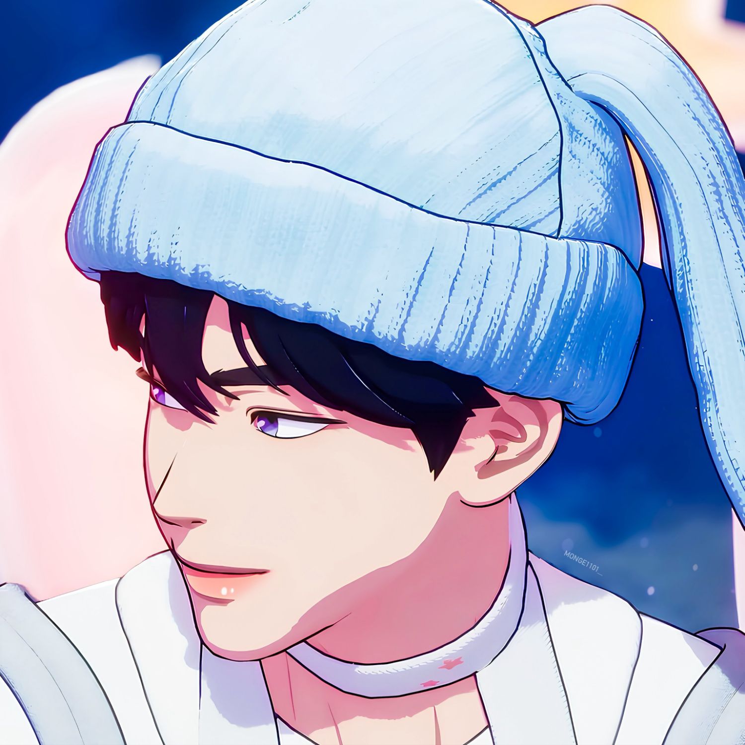 A moment captured by Yejun (PLAVE)'s fan