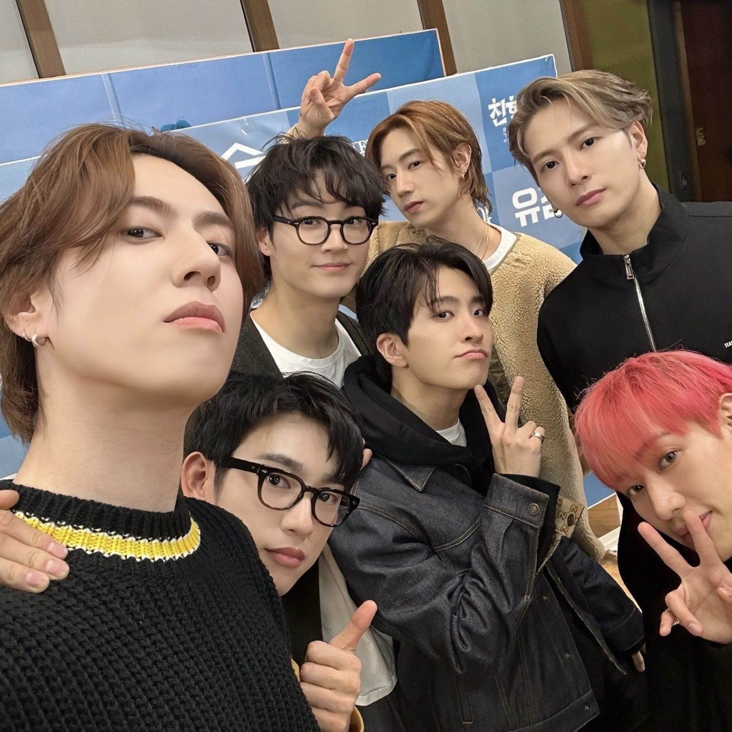 GOT7的幕後花絮