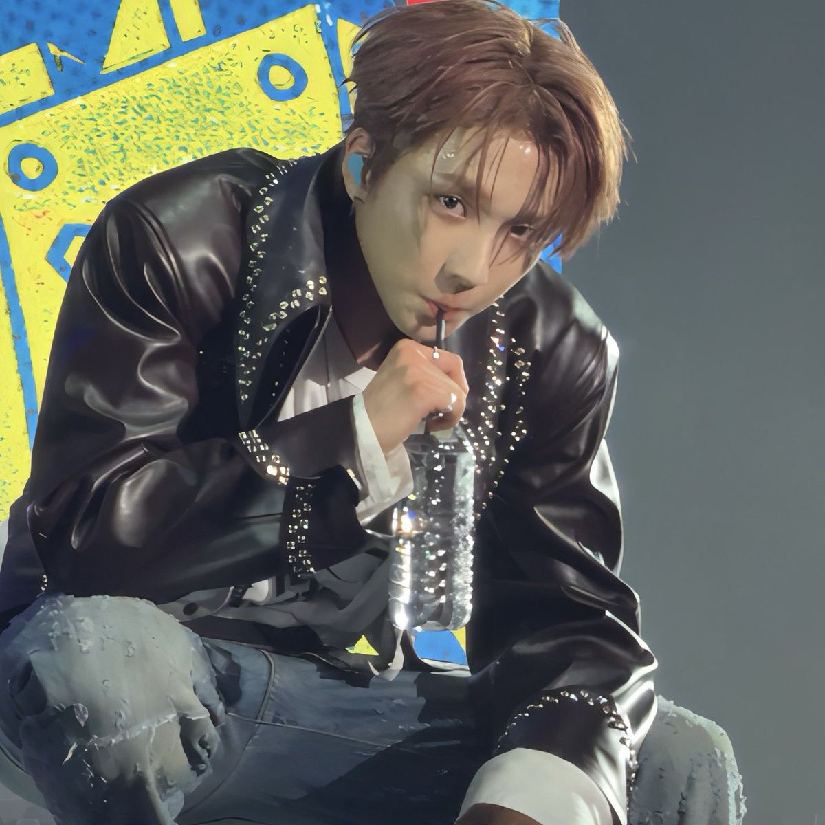 A moment captured by Woonhak (BOYNEXTDOOR)'s fan