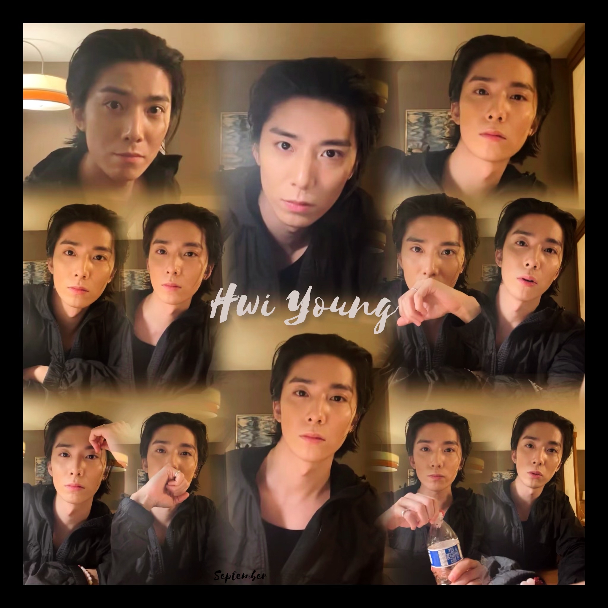 Recent activity shot of Hwiyoung (SF9)