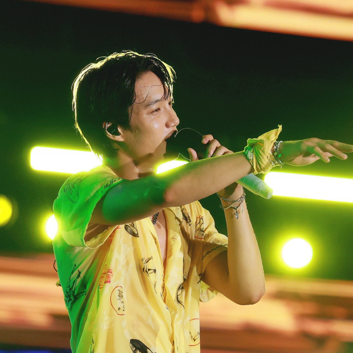 Recent activity shot of Kai (EXO)