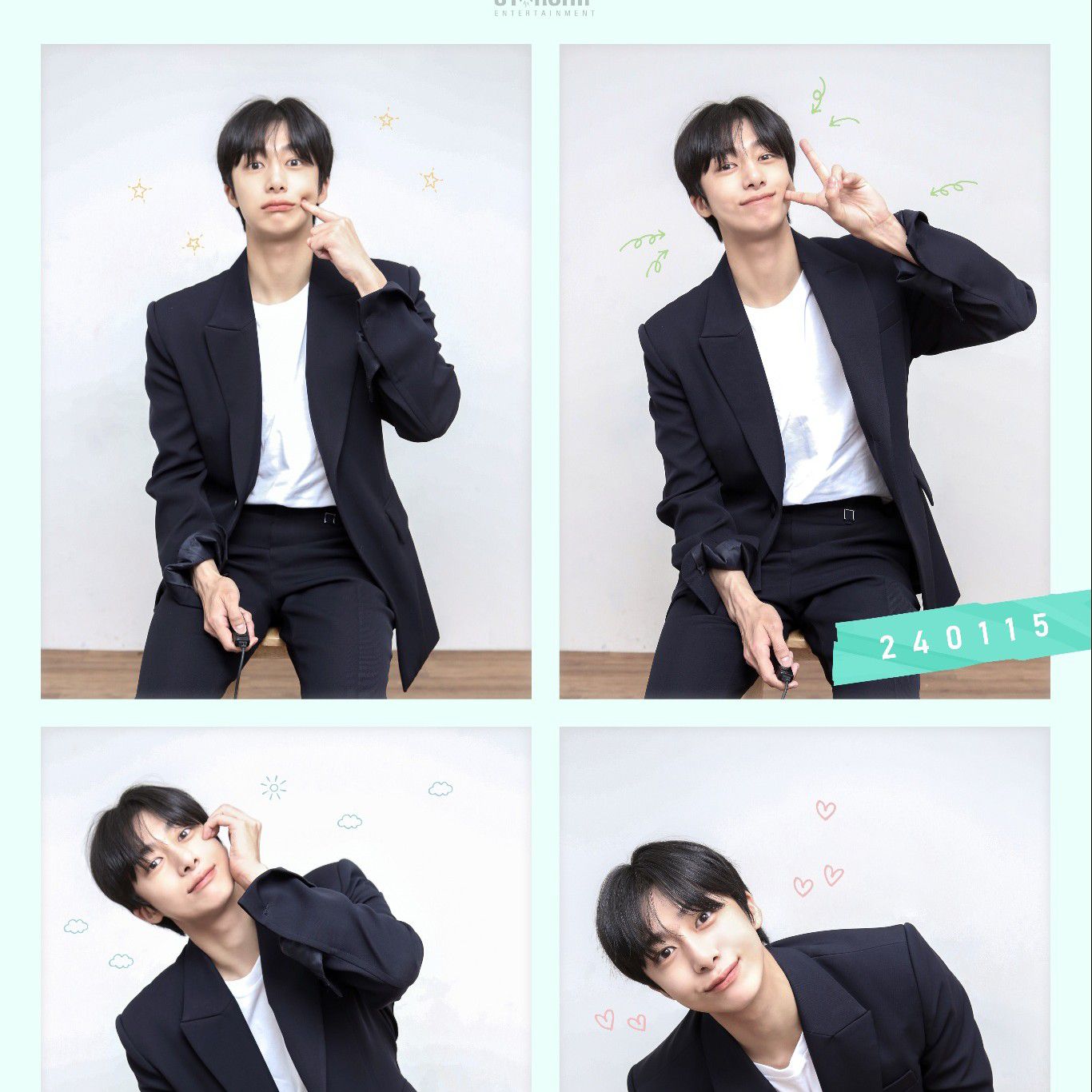 Momen yang diabadikan oleh penggemar MONSTA X