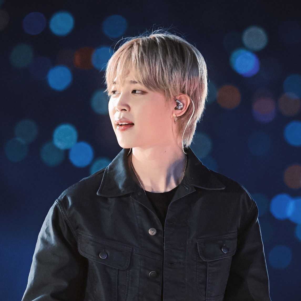 Recent activity shot of Jimin (BTS)