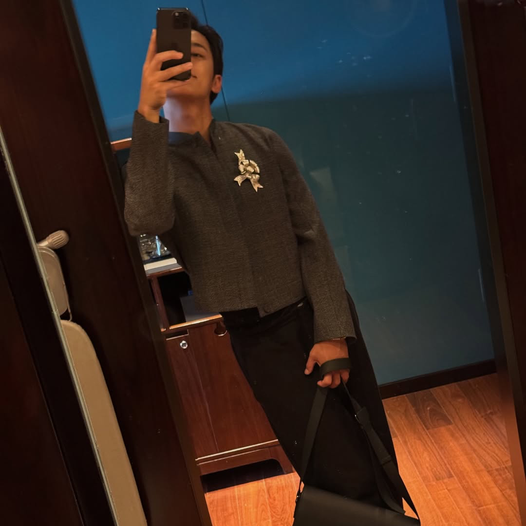 Recent activity shot of Mingyu (SEVENTEEN)