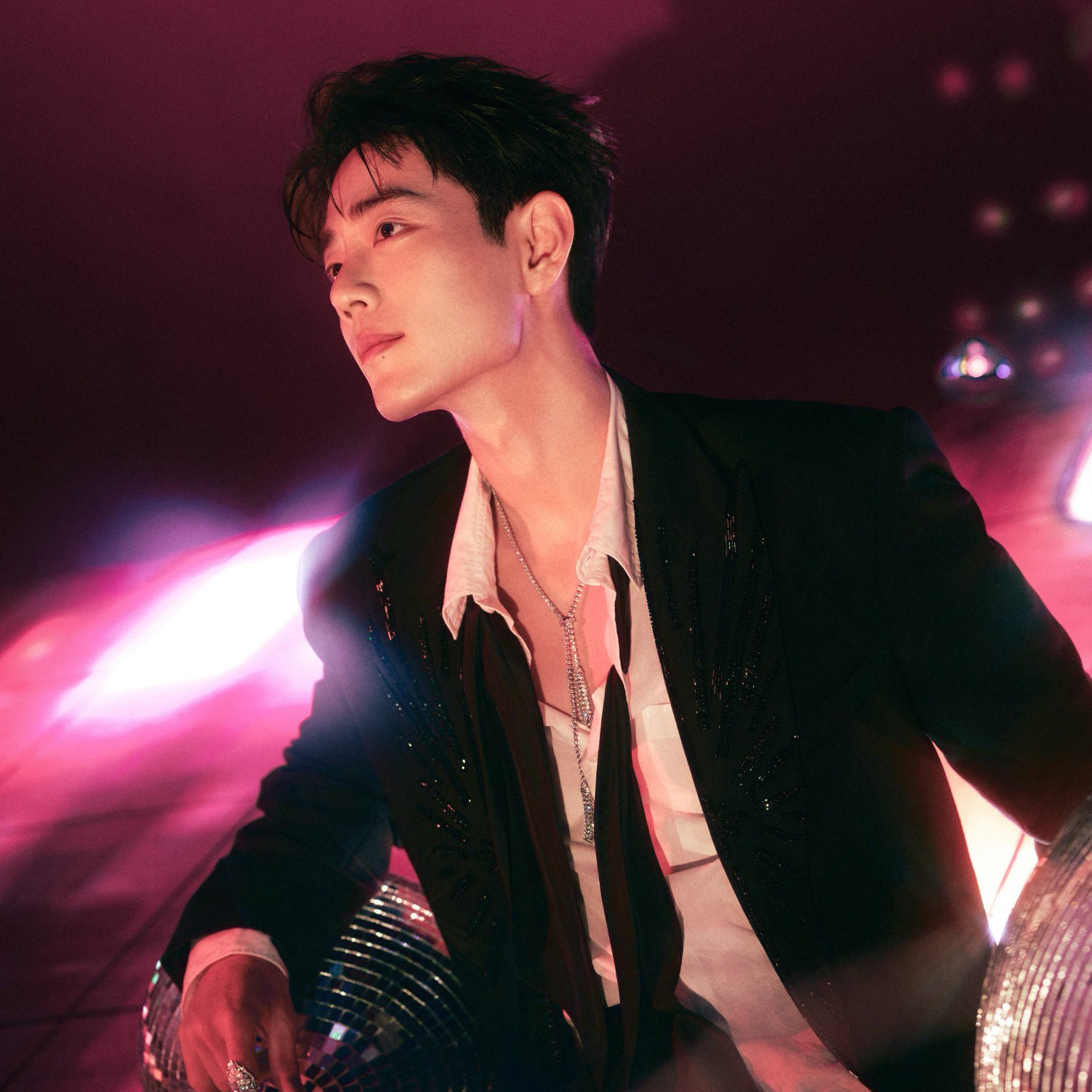 Recent activity shot of Xiao Zhan