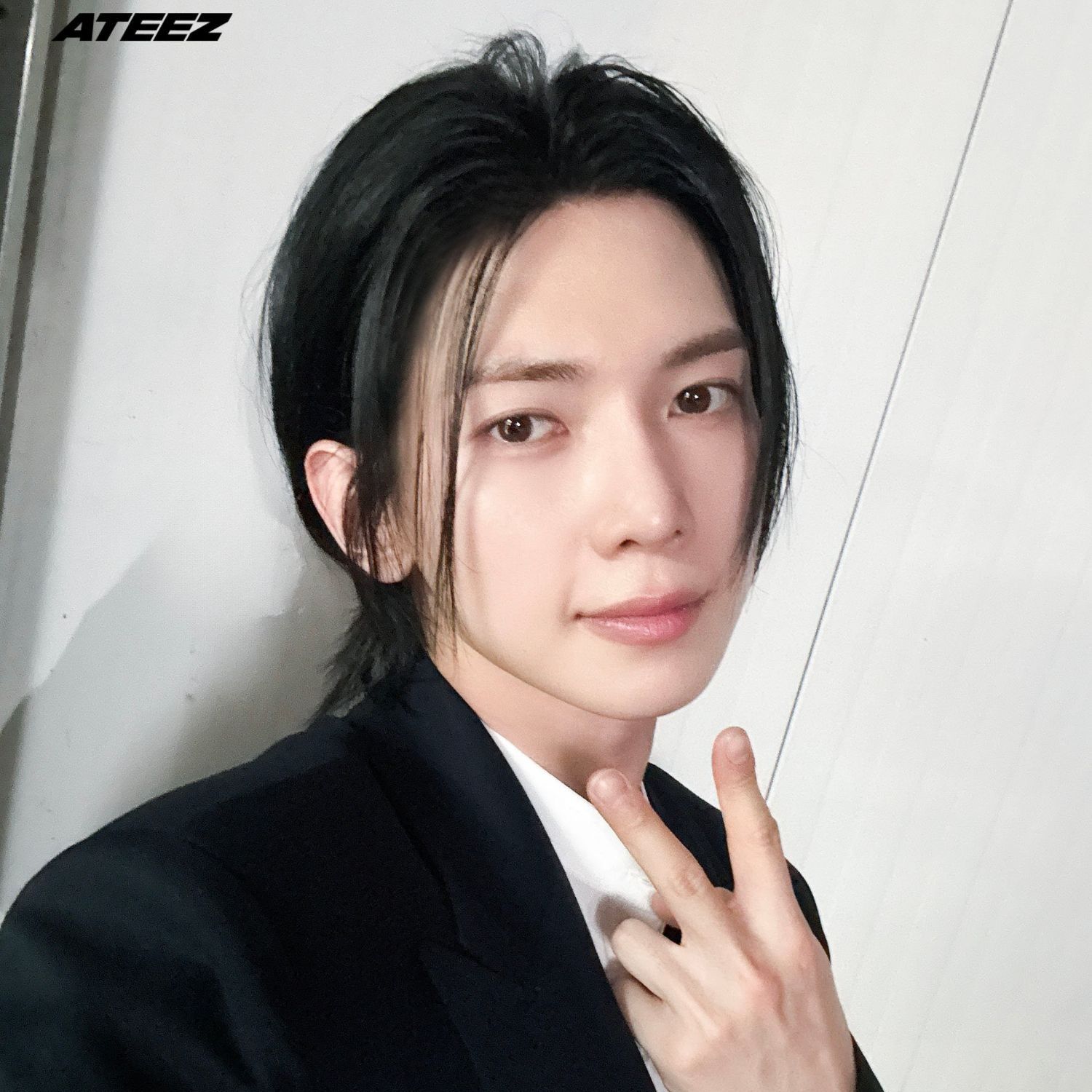 Recent activity shot of Yeosang (ATEEZ)