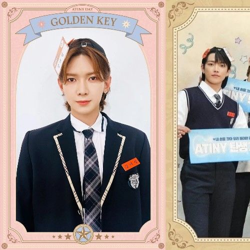 Recent activity shot of Yeosang (ATEEZ)