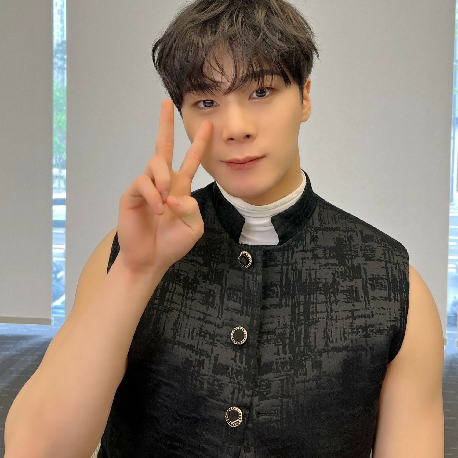 Recent activity shot of Moonbin (ASTRO)