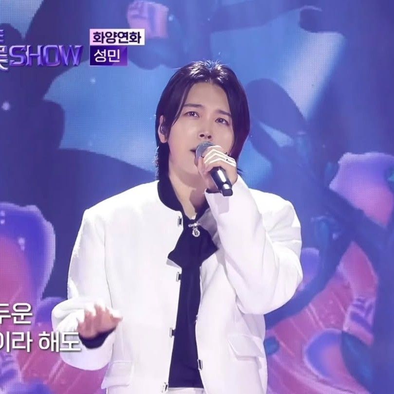 Behind-the-scenes cut of Sungmin (Super Junior)