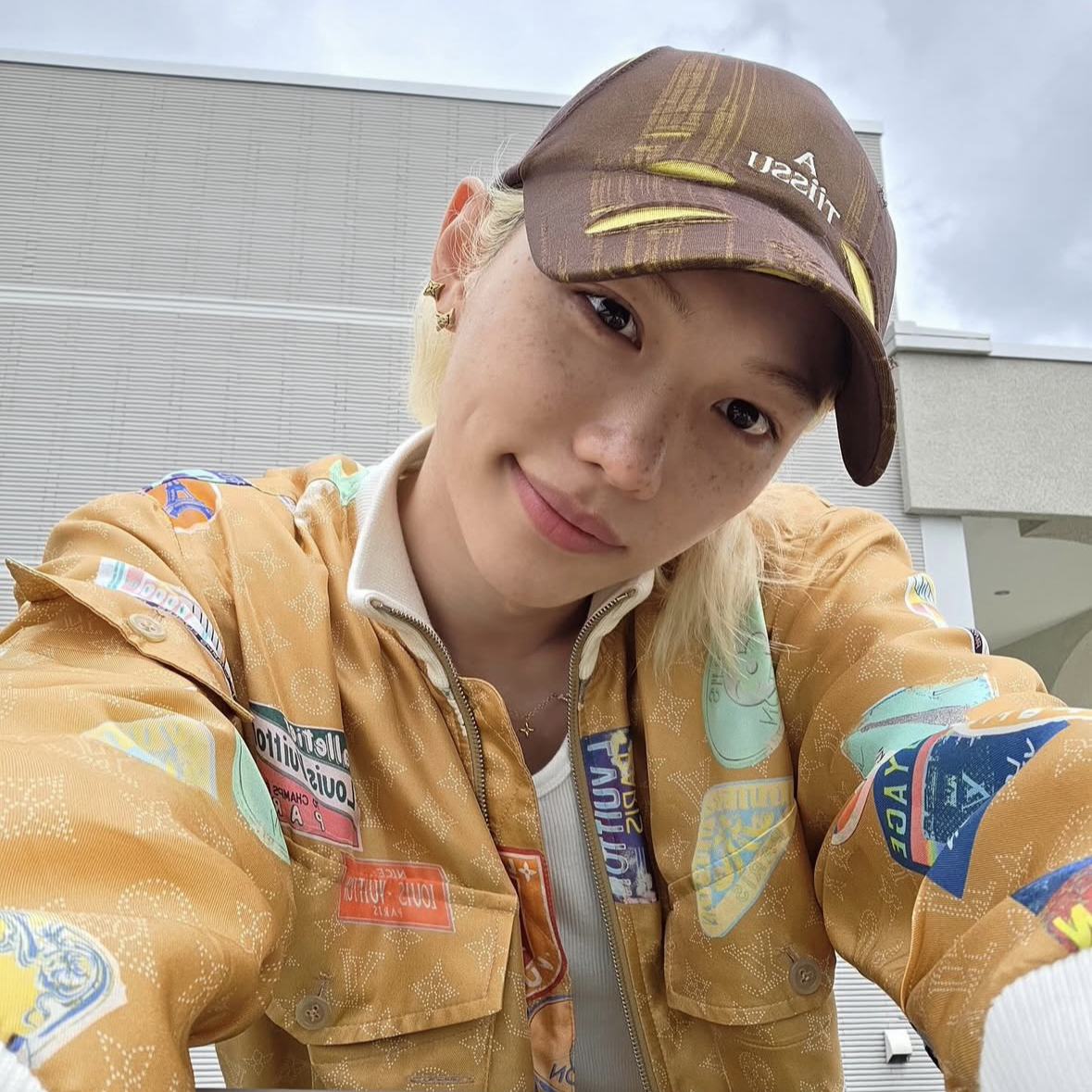 A moment captured by Felix (Stray Kids)'s fan