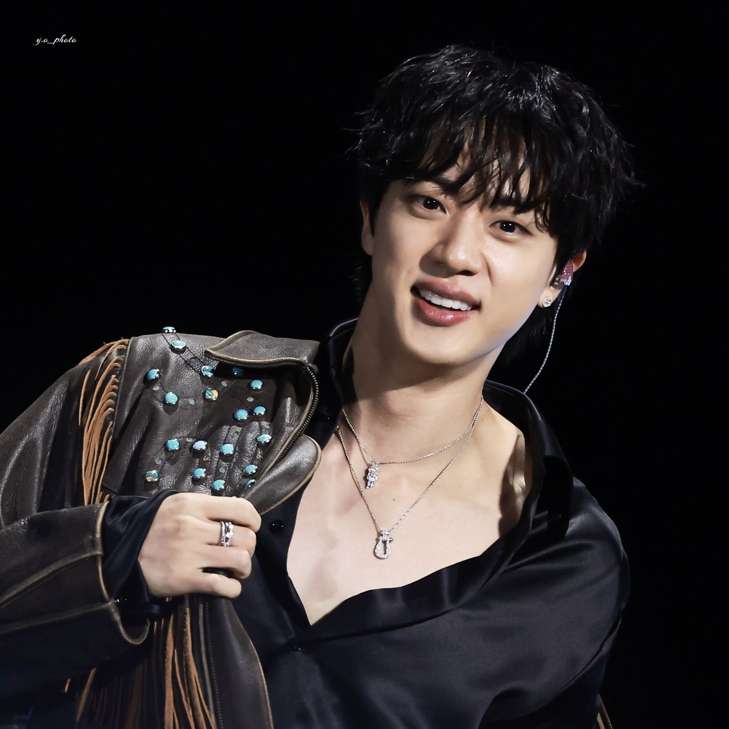 A moment captured by Jin (BTS)'s fan