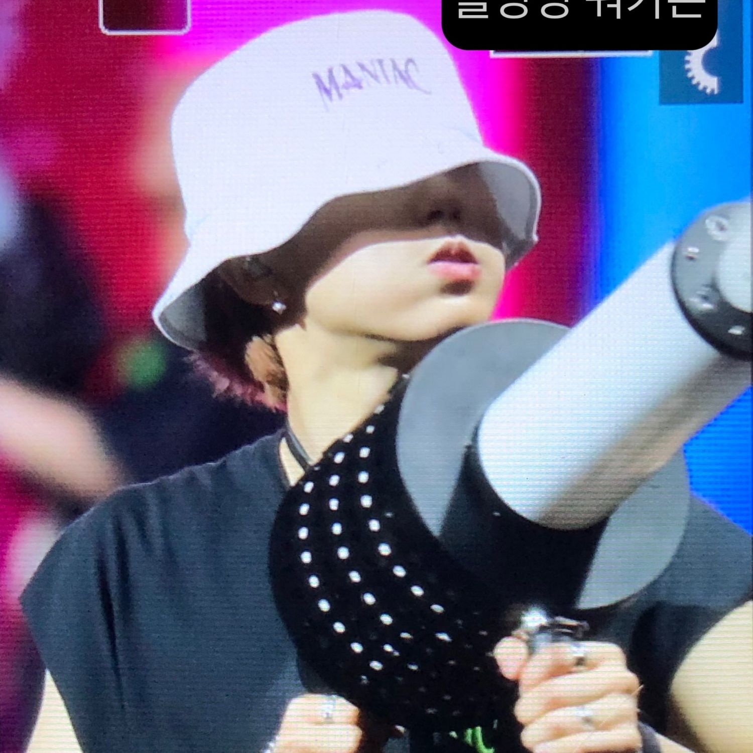 A moment captured by HAN (Stray Kids)'s fan