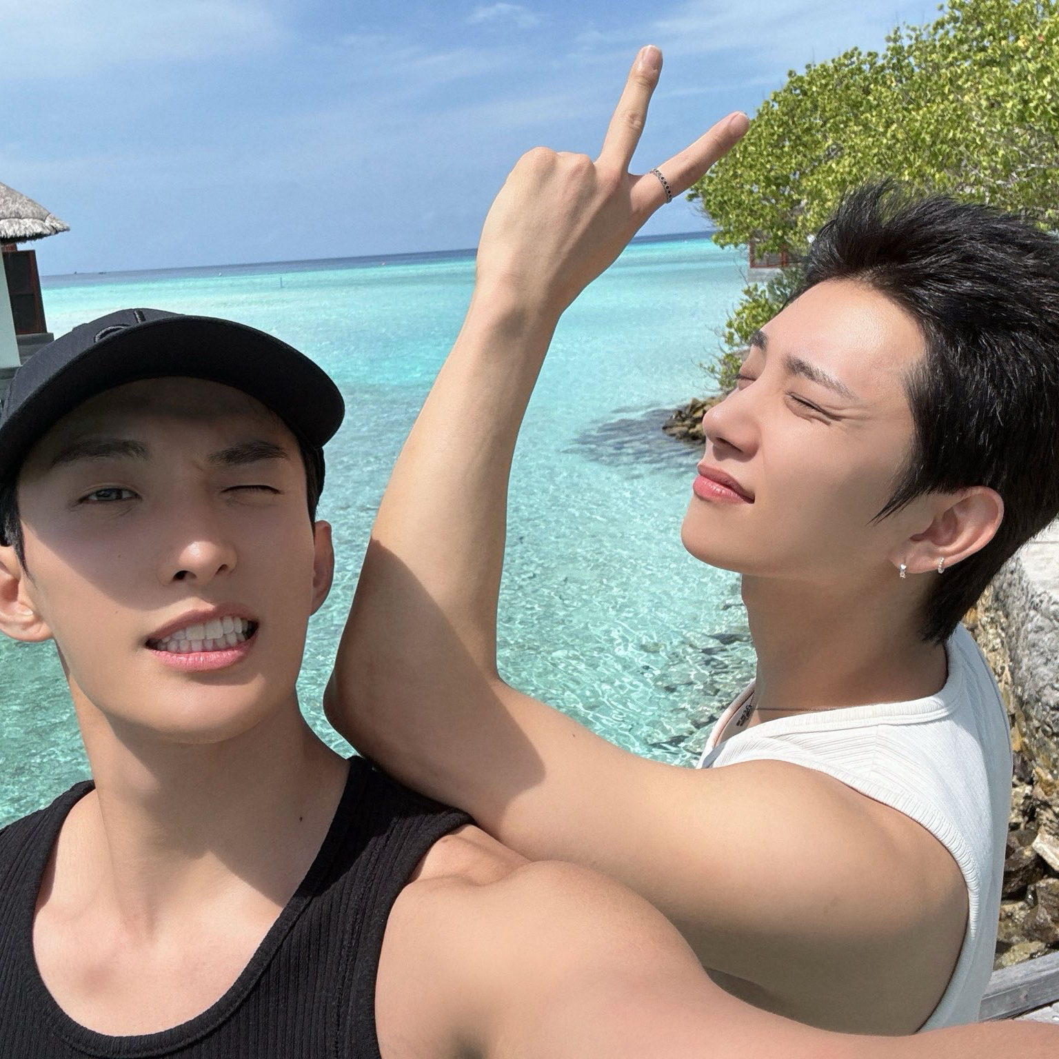 A moment captured by SEVENTEEN's fan