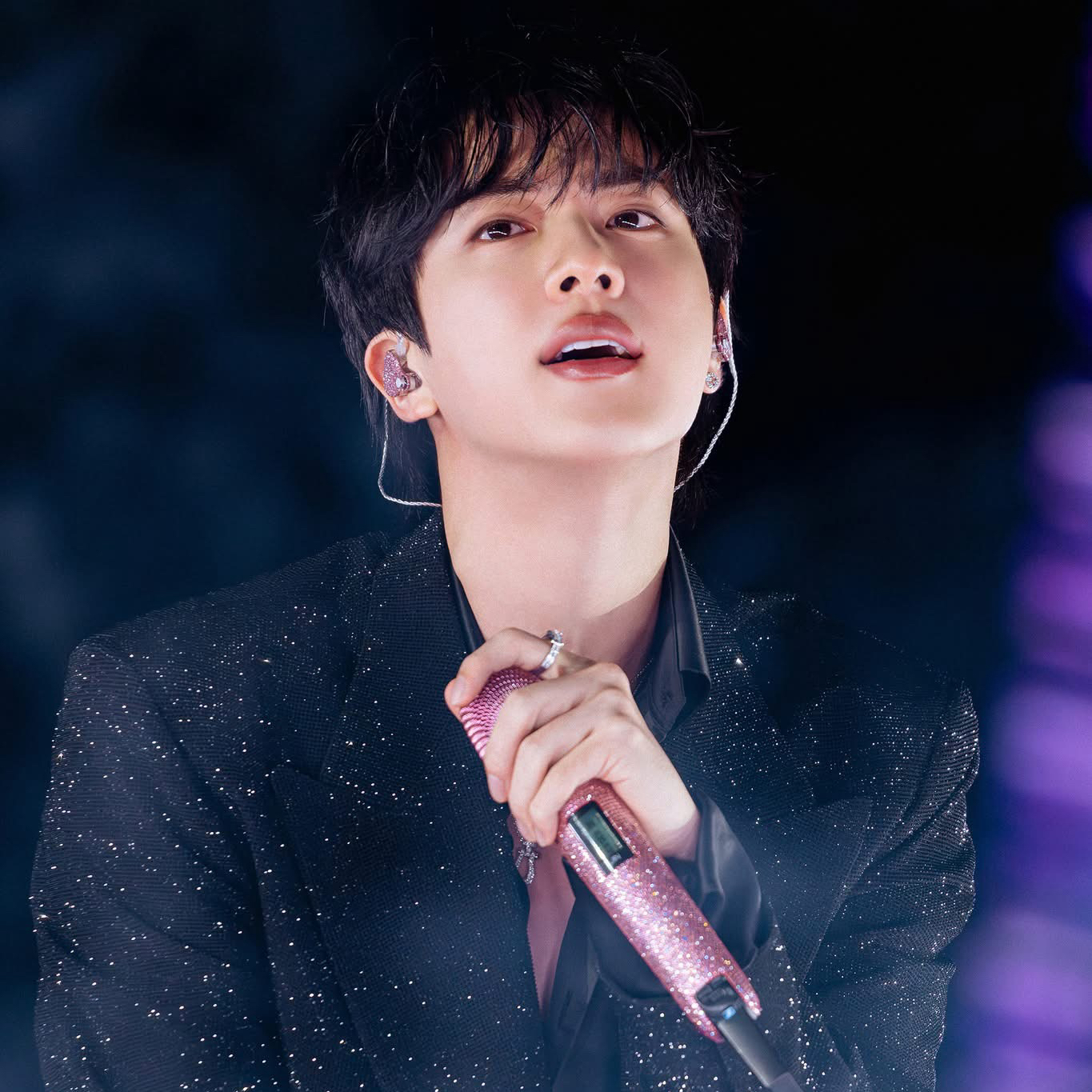 A moment captured by Jin (BTS)'s fan