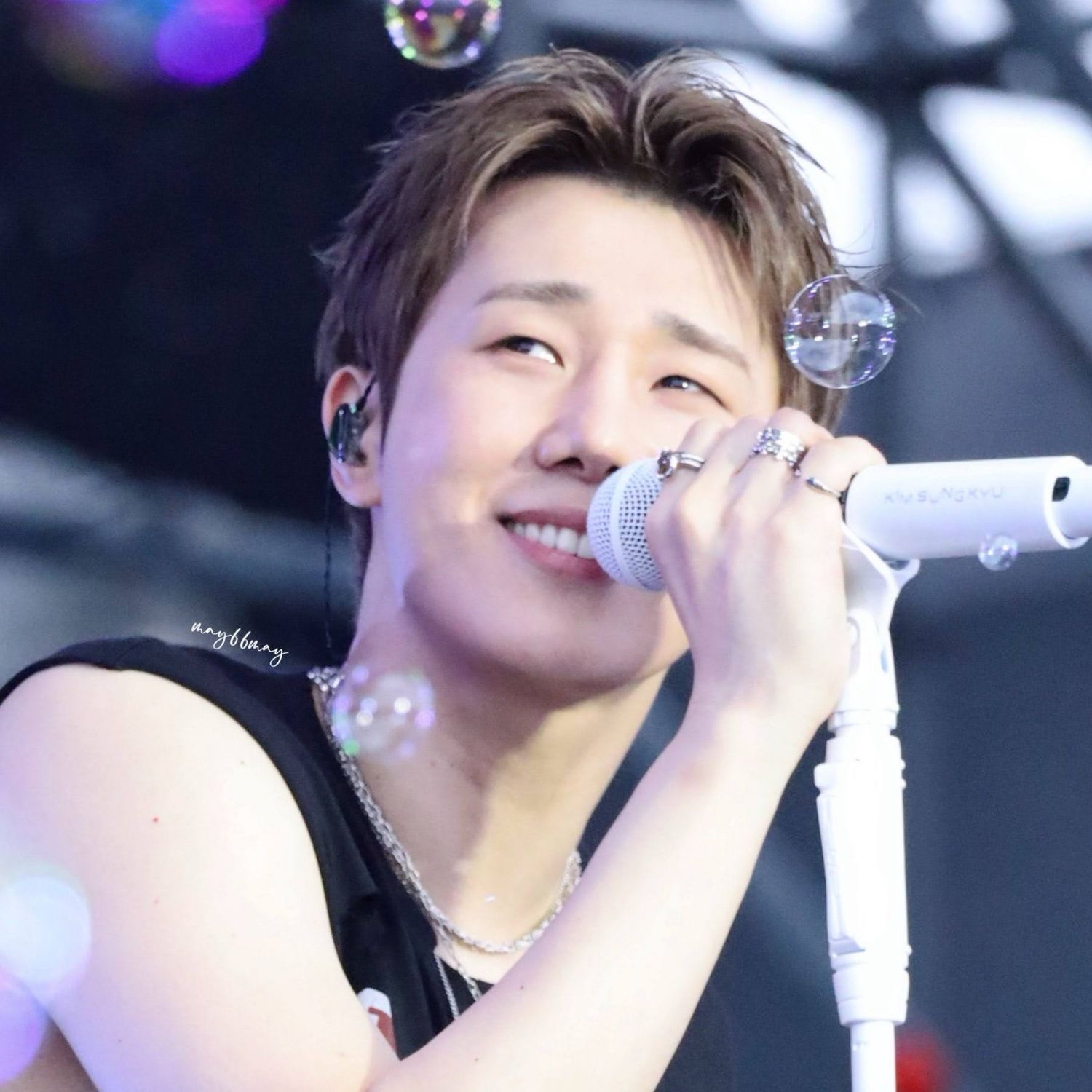 Recent activity shot of Sungkyu (INFINITE)