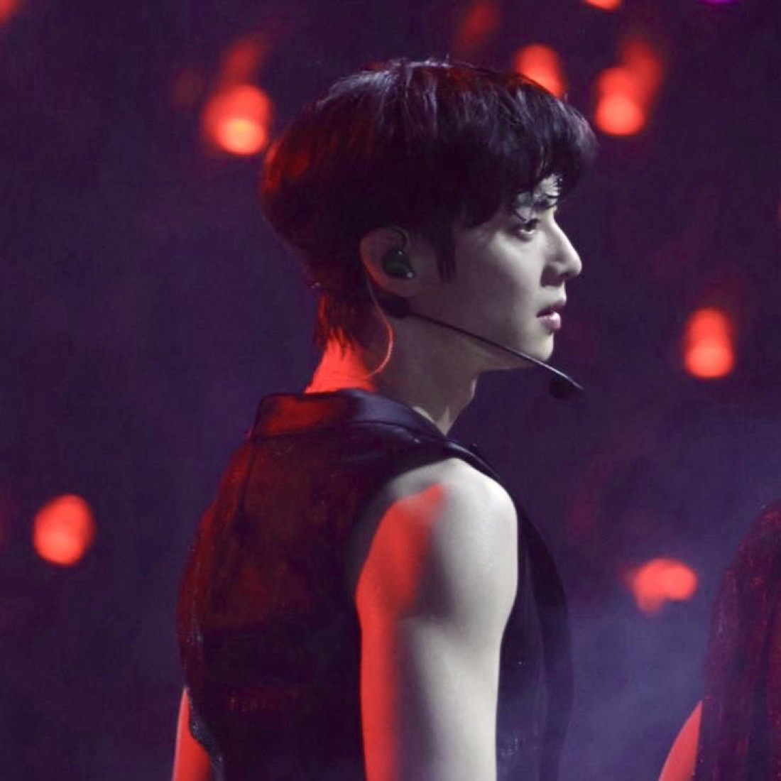 Recent activity shot of Eunwoo (ASTRO)