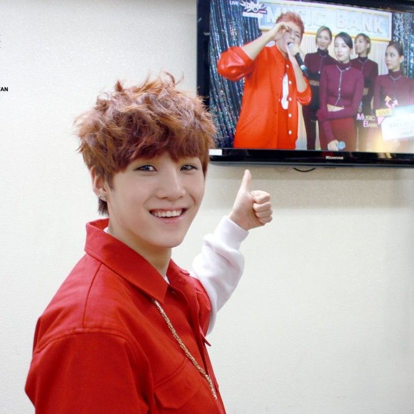 A moment captured by SUGA (BTS)'s fan