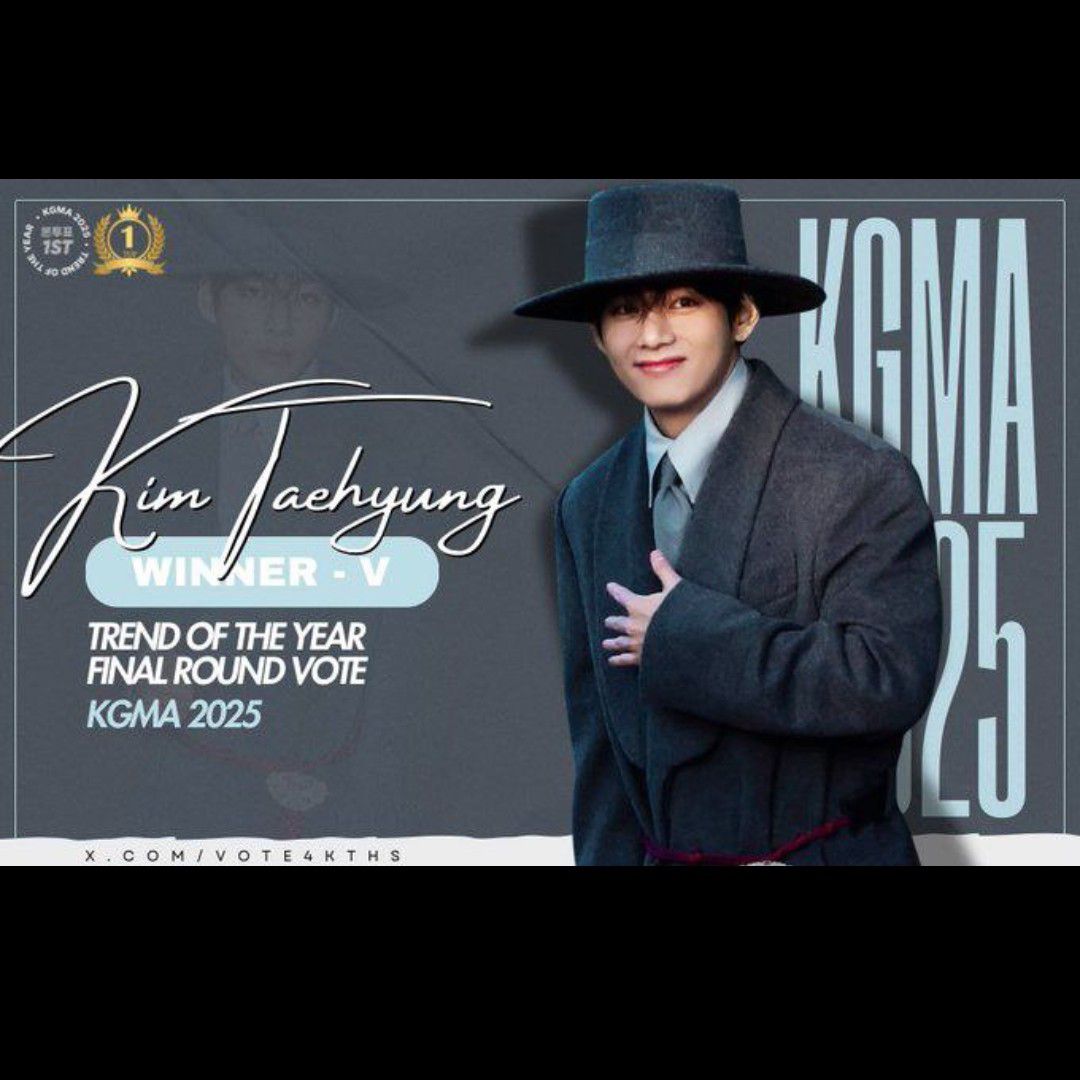 Recent activity shot of V (BTS)